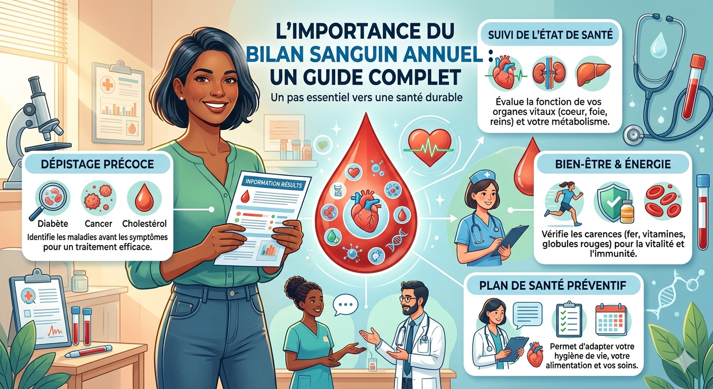 L'importance du bilan sanguin annuel : un guide complet