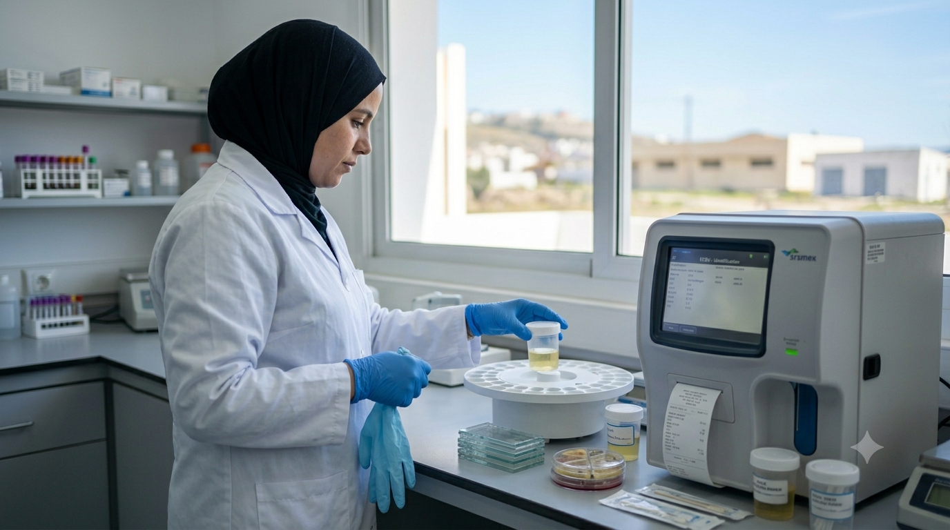 Analyse d'urine (ECBU) à Tanger : guide pratique
